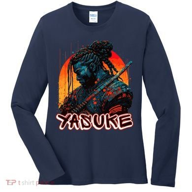 Yasuke African Samurai Premium Women's Long Sleeve Shirt
