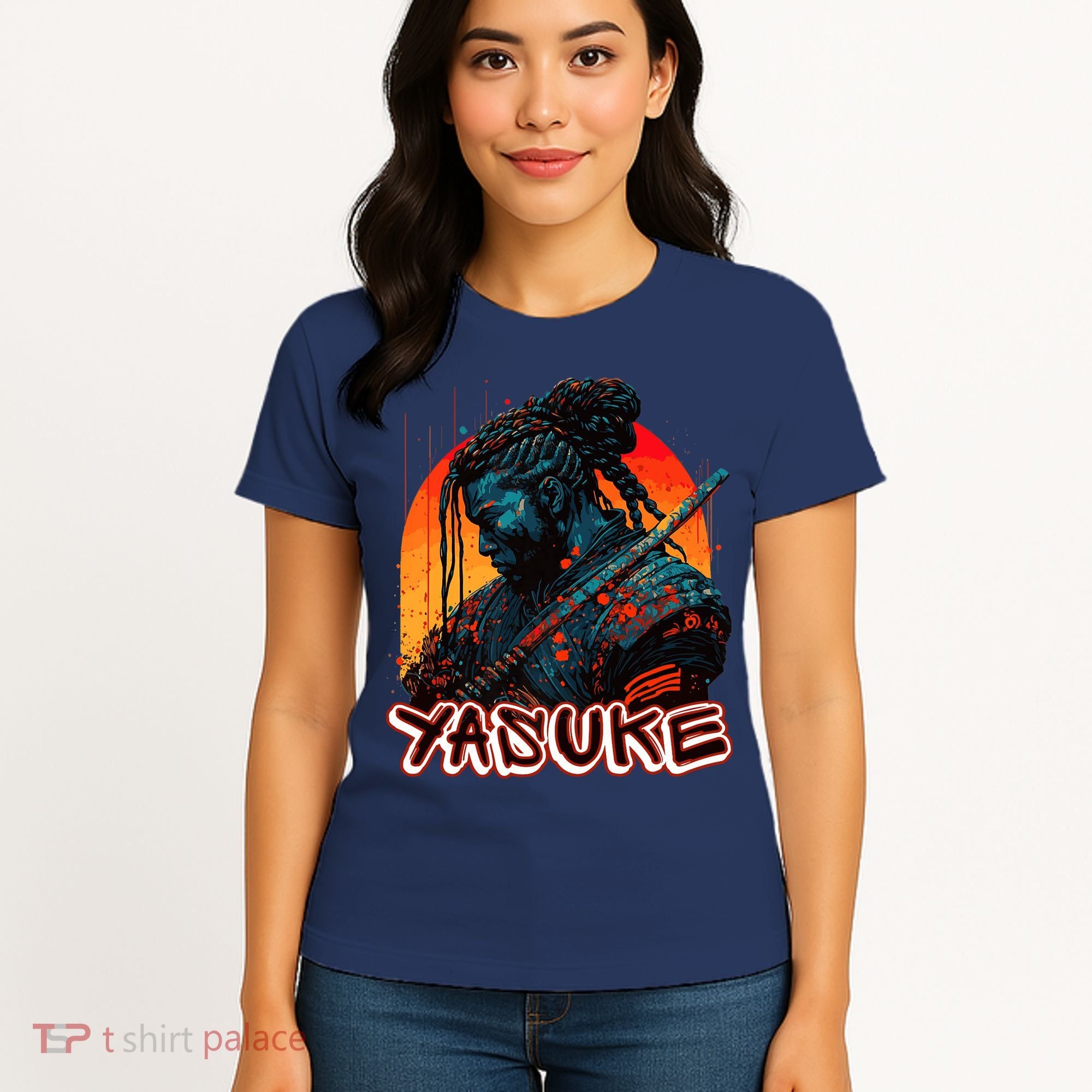 Yasuke African Samurai Premium Women's T-Shirt