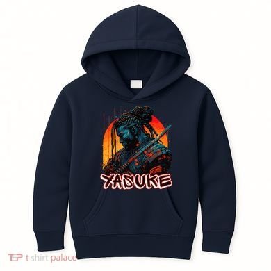 Yasuke African Samurai Premium Kids Hoodie