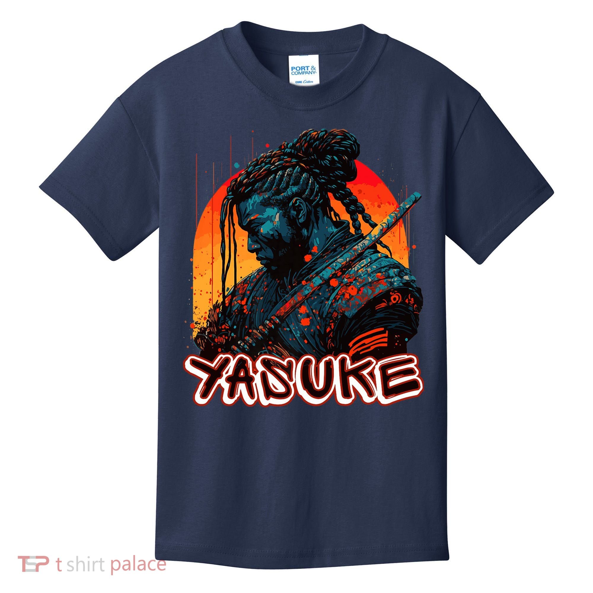 Yasuke African Samurai Premium Kids T-Shirt