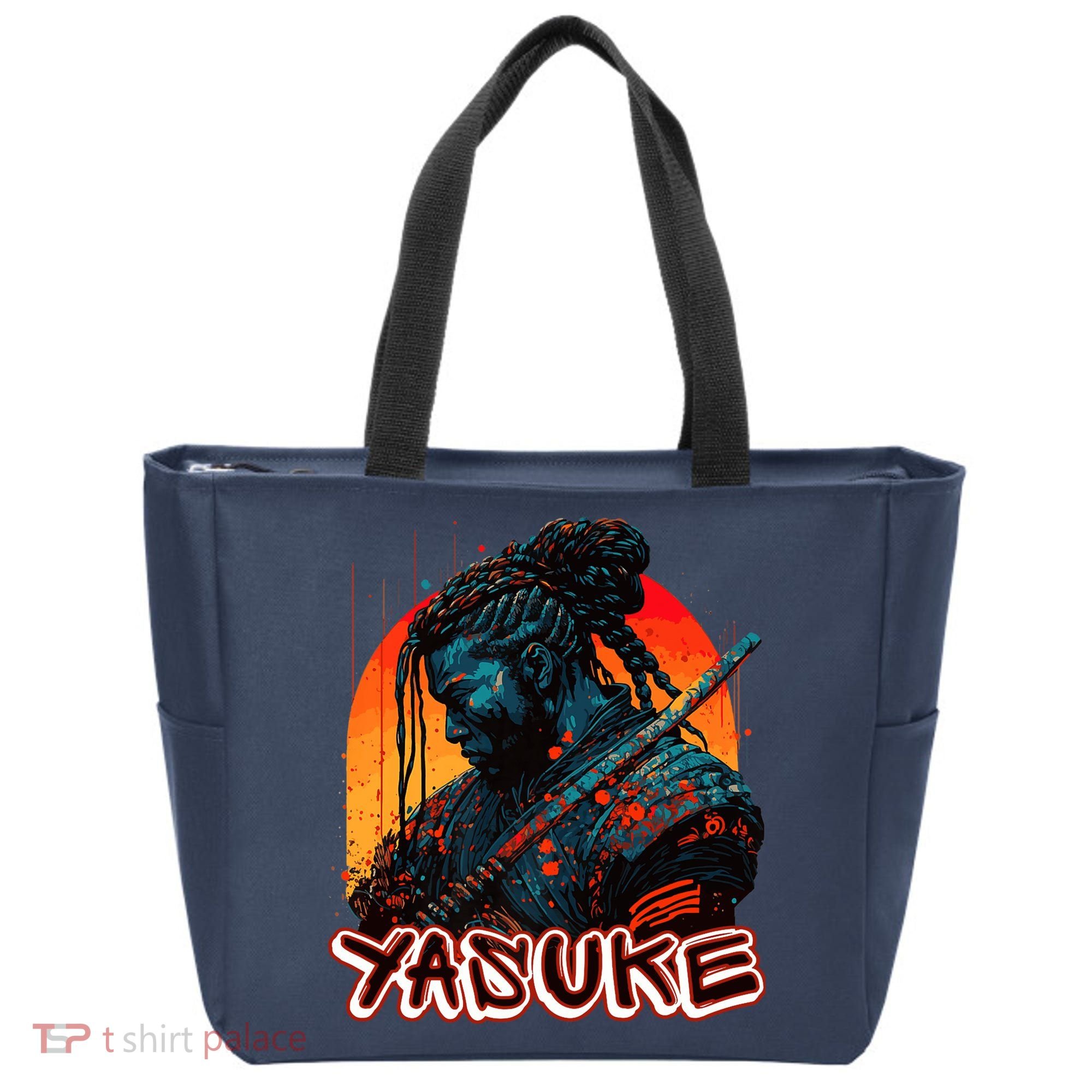 Yasuke African Samurai Premium Tote Bag