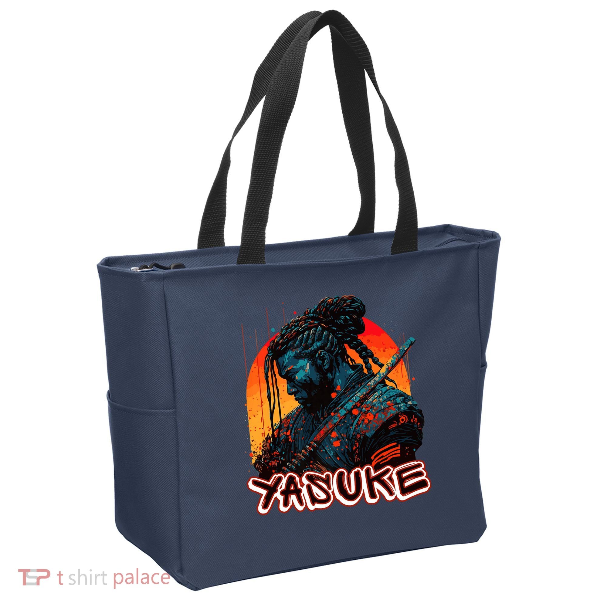 Yasuke African Samurai Premium Tote Bag