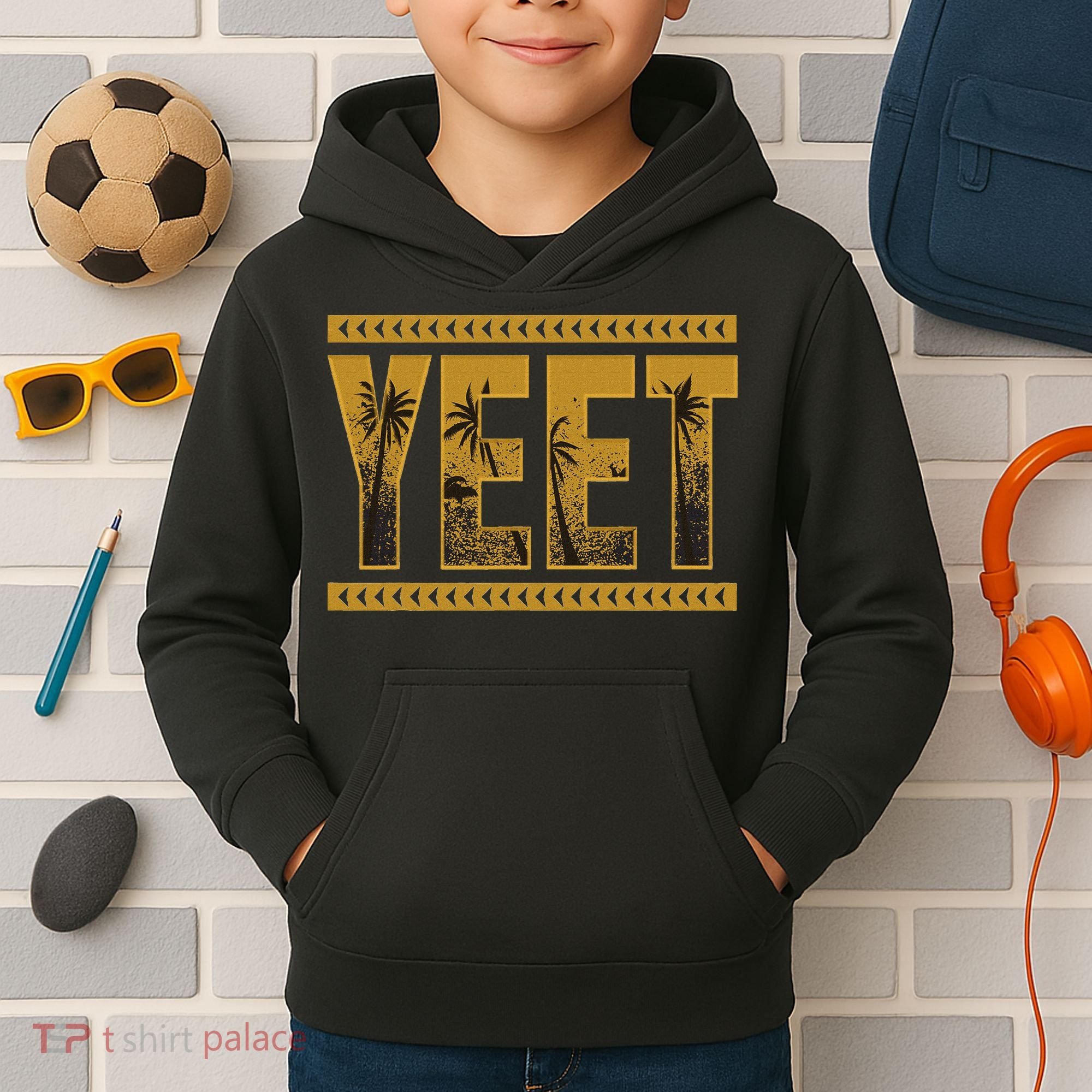 Yeet Apparel Saying Kids Hoodie