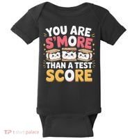 You Are Smore Than A Test Score Test Day Teacher Baby Bodysuit thumb 0
