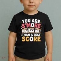 You Are Smore Than A Test Score Test Day Teacher Toddler T-Shirt thumb 2