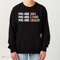 You Are Seen Loved Valued Women's Sweatshirt thumb 0