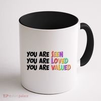You Are Seen Loved Valued Coffee Mug thumb 1