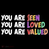 You Are Seen Loved Valued Baby Bodysuit thumb 2