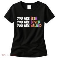 You Are Seen Loved Valued Women's T-Shirt thumb 0