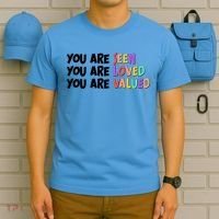 You Are Seen Loved Valued T-Shirt thumb 5
