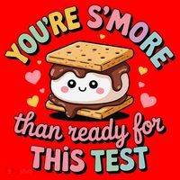 You Are Smore Than A Test Score State Test Day Teacher Santa Hat thumb 1