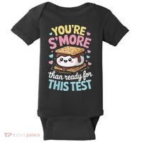 You Are Smore Than A Test Score State Test Day Teacher Baby Bodysuit thumb 0