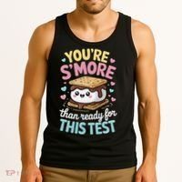 You Are Smore Than A Test Score State Test Day Teacher Tank Top thumb 3
