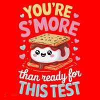 You Are Smore Than A Test Score State Test Day Teacher Santa Hat thumb 1