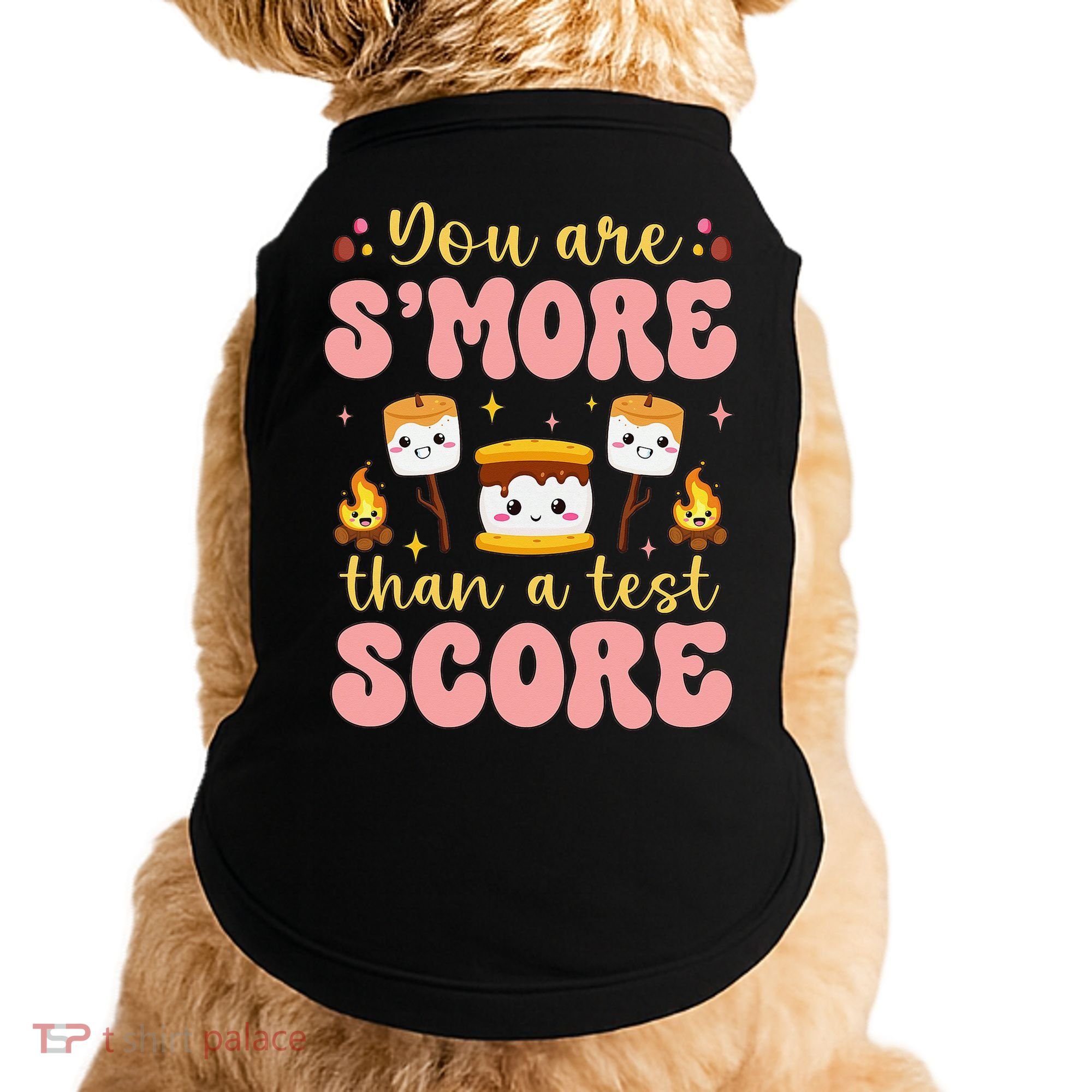 You Are Smore Than Ready For This Test Test Day Teacher 1 Gift Doggie Tank