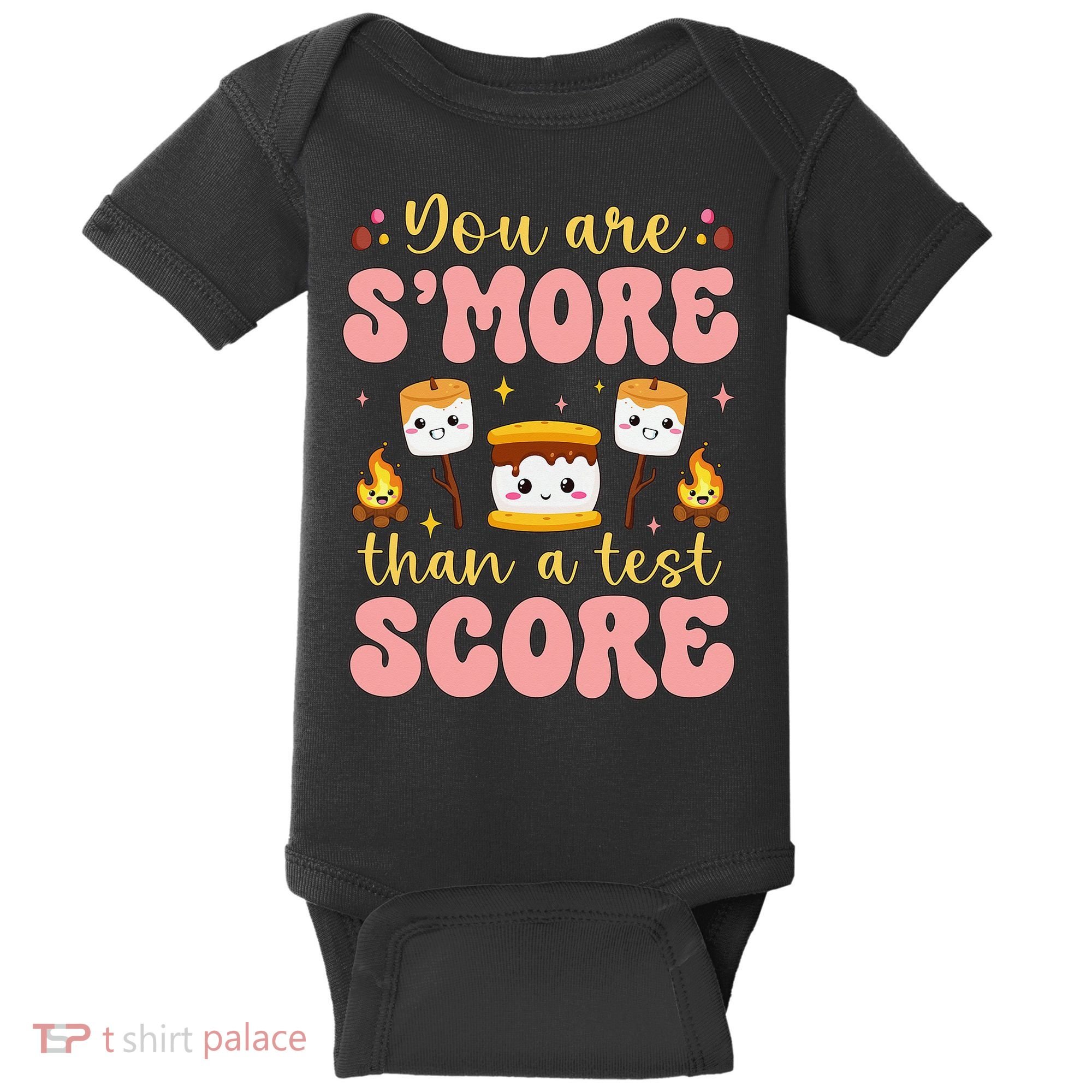 You Are Smore Than Ready For This Test Test Day Teacher 1 Gift Baby Bodysuit