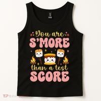 You Are Smore Than Ready For This Test Test Day Teacher 1 Gift Tank Top thumb 2