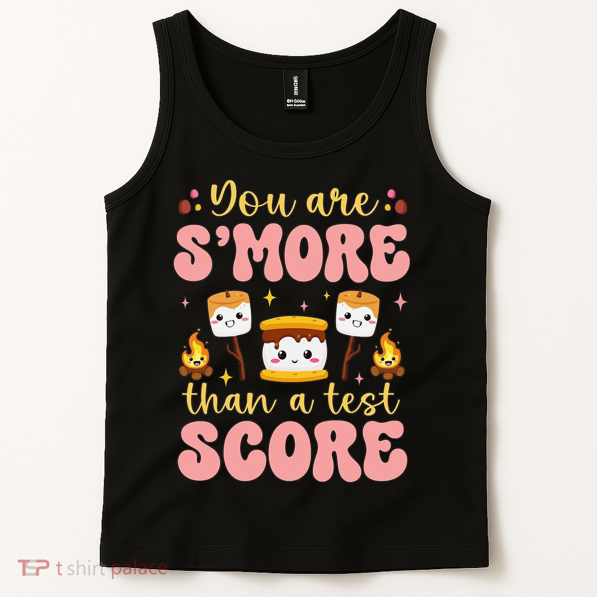 You Are Smore Than Ready For This Test Test Day Teacher 1 Gift Tank Top