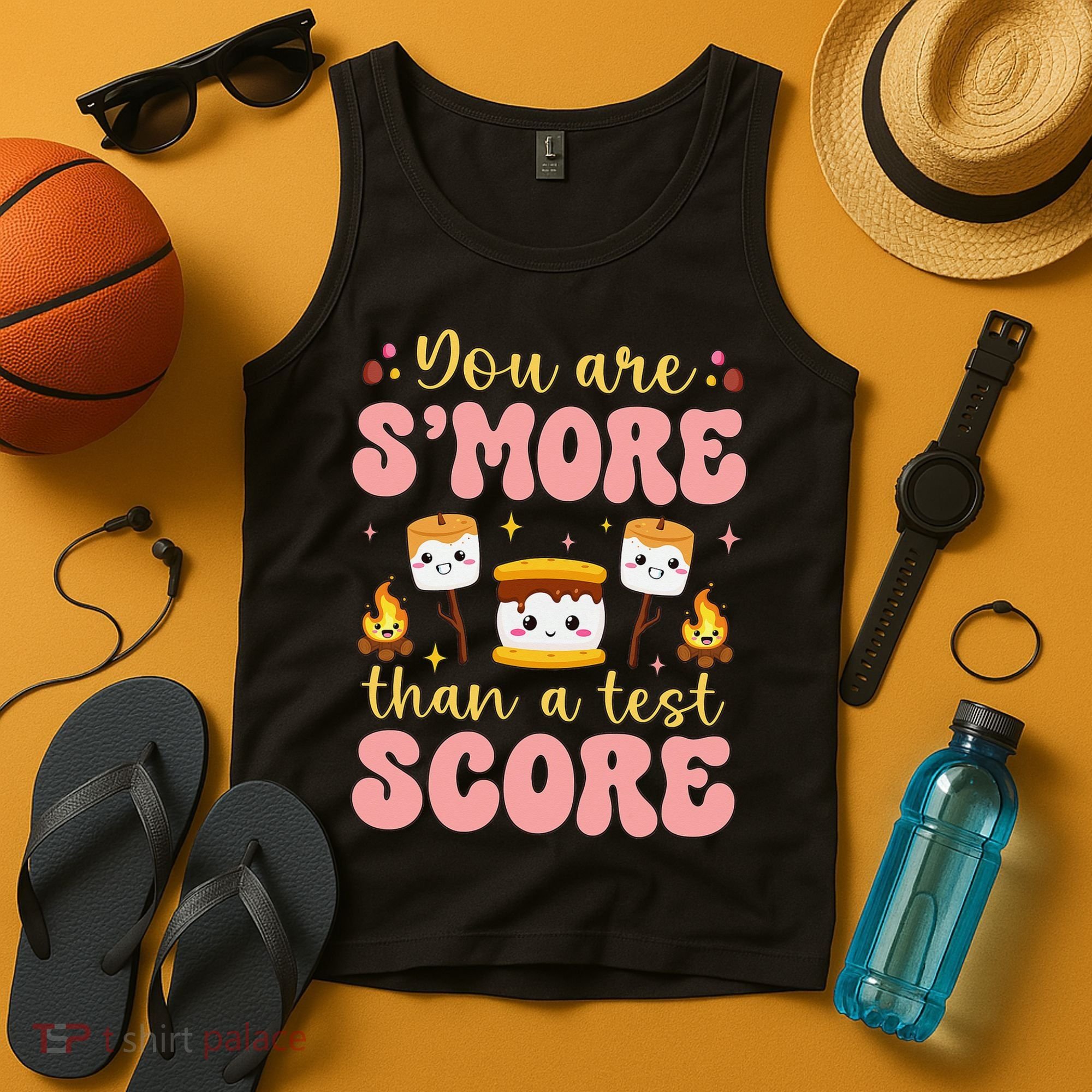 You Are Smore Than Ready For This Test Test Day Teacher 1 Gift Tank Top