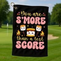 You Are Smore Than Ready For This Test Test Day Teacher 1 Gift Golf Towel thumb 1