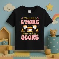 You Are Smore Than Ready For This Test Test Day Teacher 1 Gift Toddler T-Shirt thumb 3