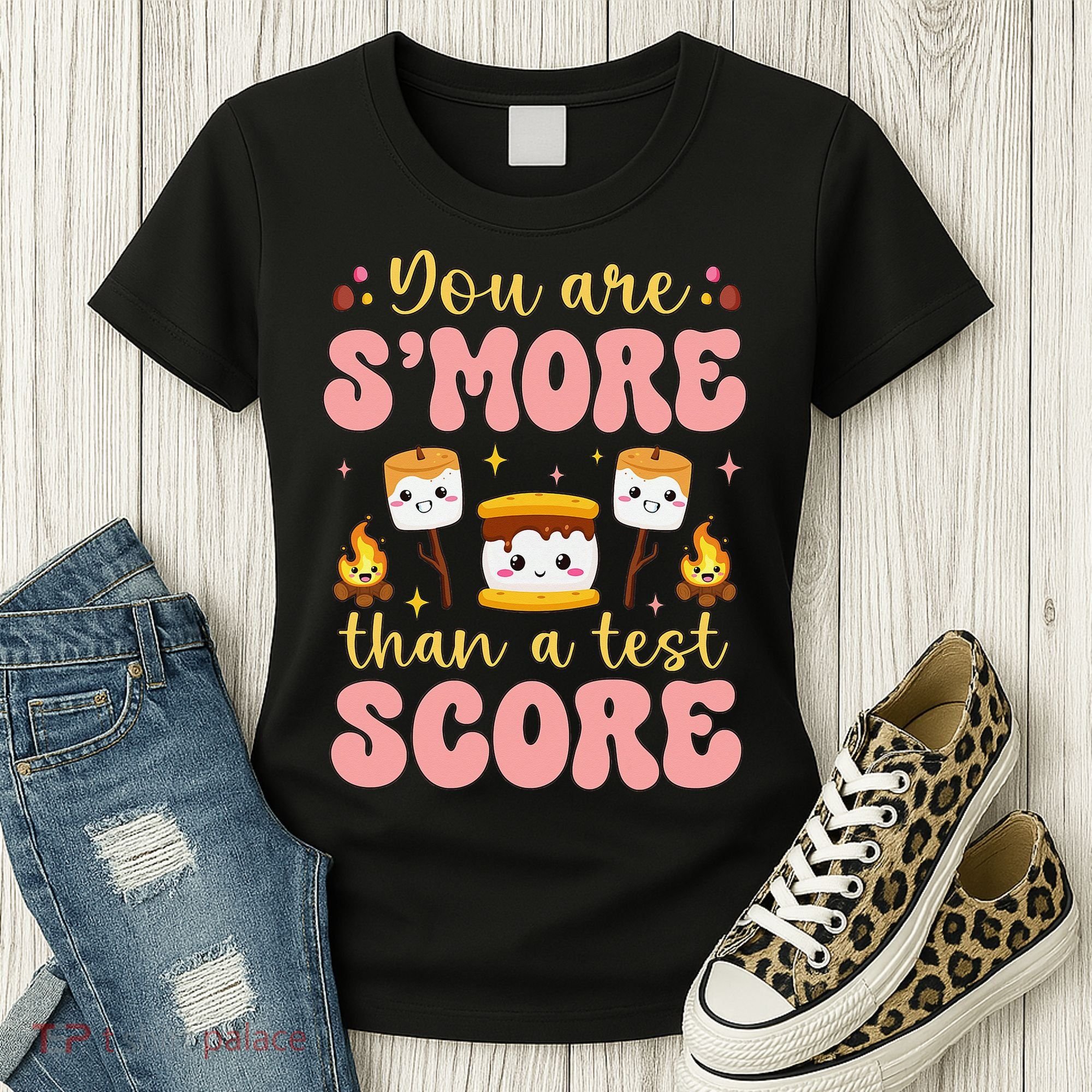 You Are Smore Than Ready For This Test Test Day Teacher 1 Gift Women's T-Shirt