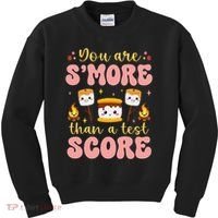 You Are Smore Than Ready For This Test Test Day Teacher 1 Gift Kids Sweatshirt thumb 0