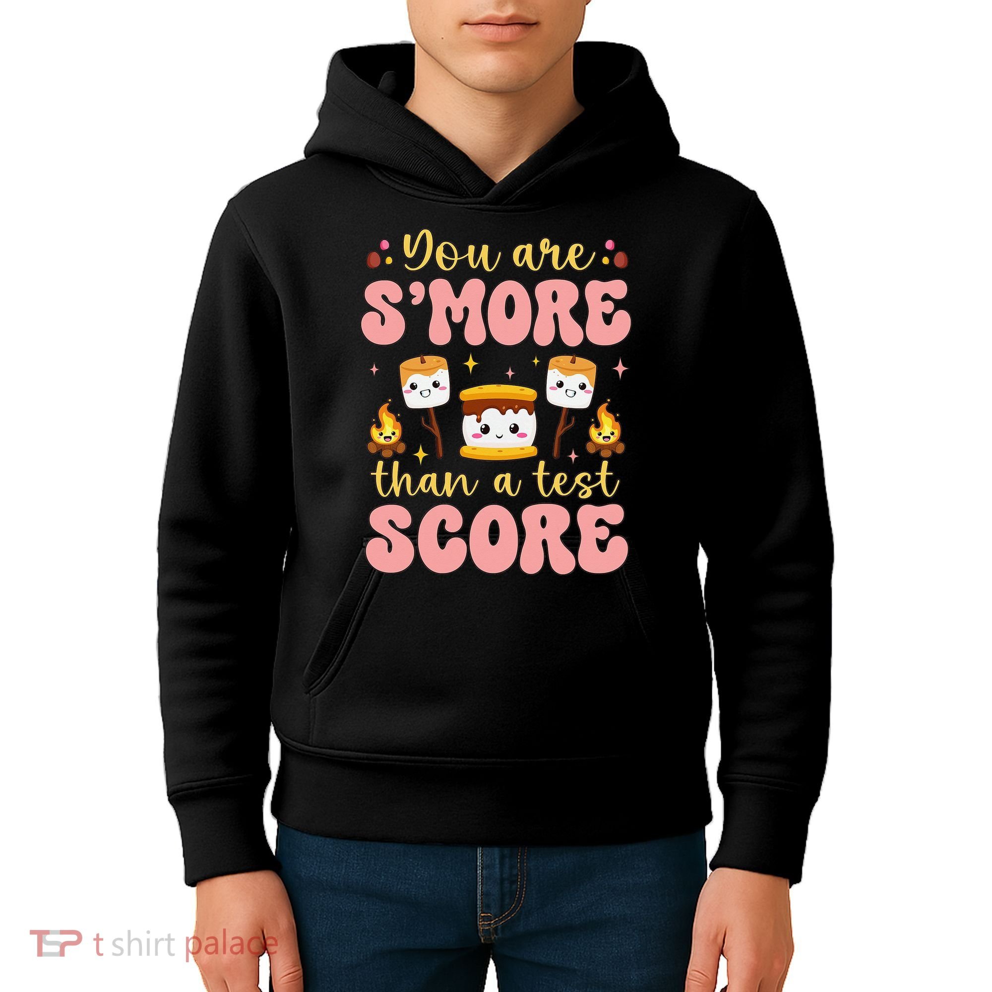 You Are Smore Than Ready For This Test Test Day Teacher 1 Gift Kids Hoodie