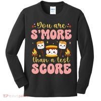 You Are Smore Than Ready For This Test Test Day Teacher 1 Gift Kids Long Sleeve Shirt thumb 0