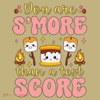 You Are Smore Than Ready For This Test Test Day Teacher 1 Gift Sweatshirt thumb 2
