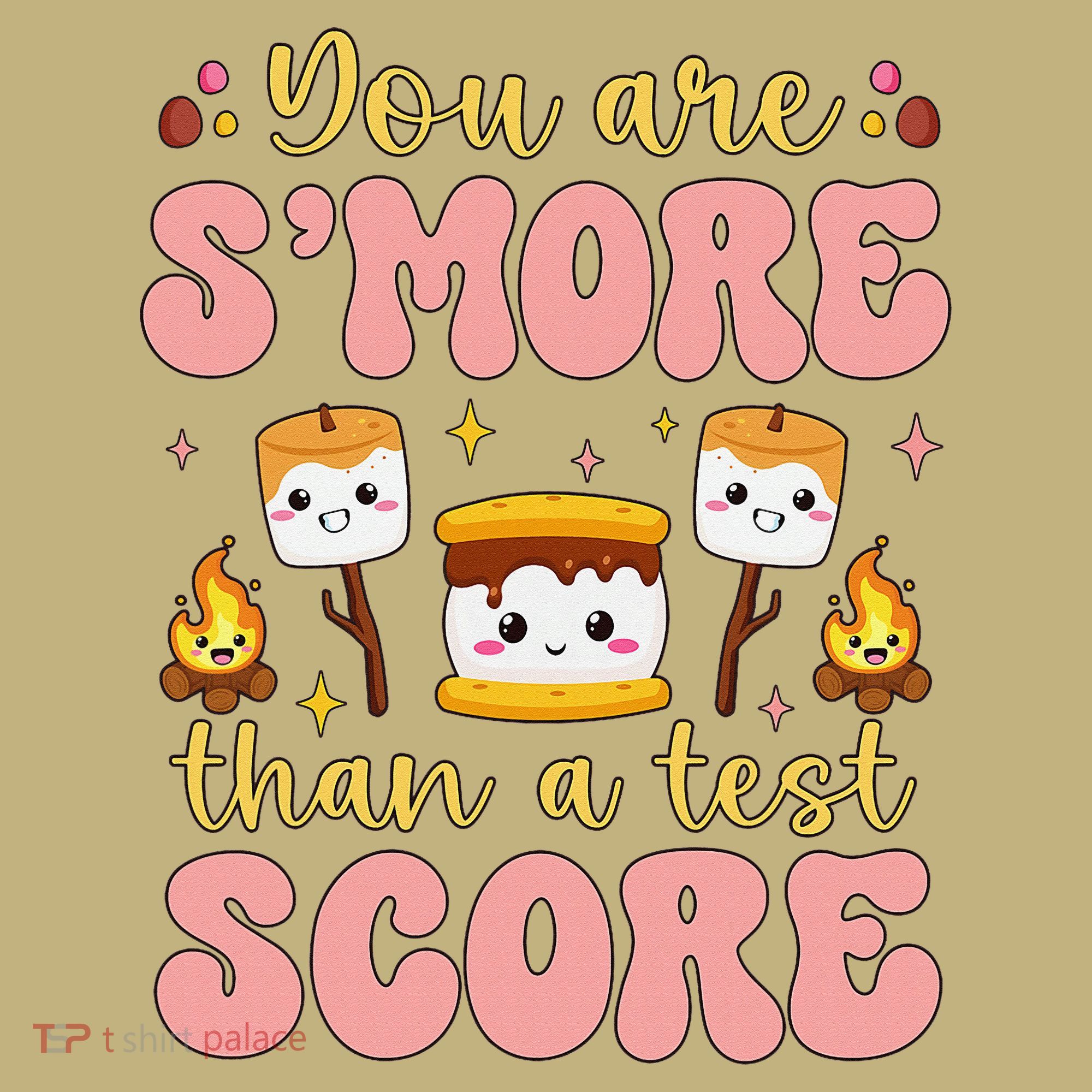 You Are Smore Than Ready For This Test Test Day Teacher 1 Gift T-Shirt