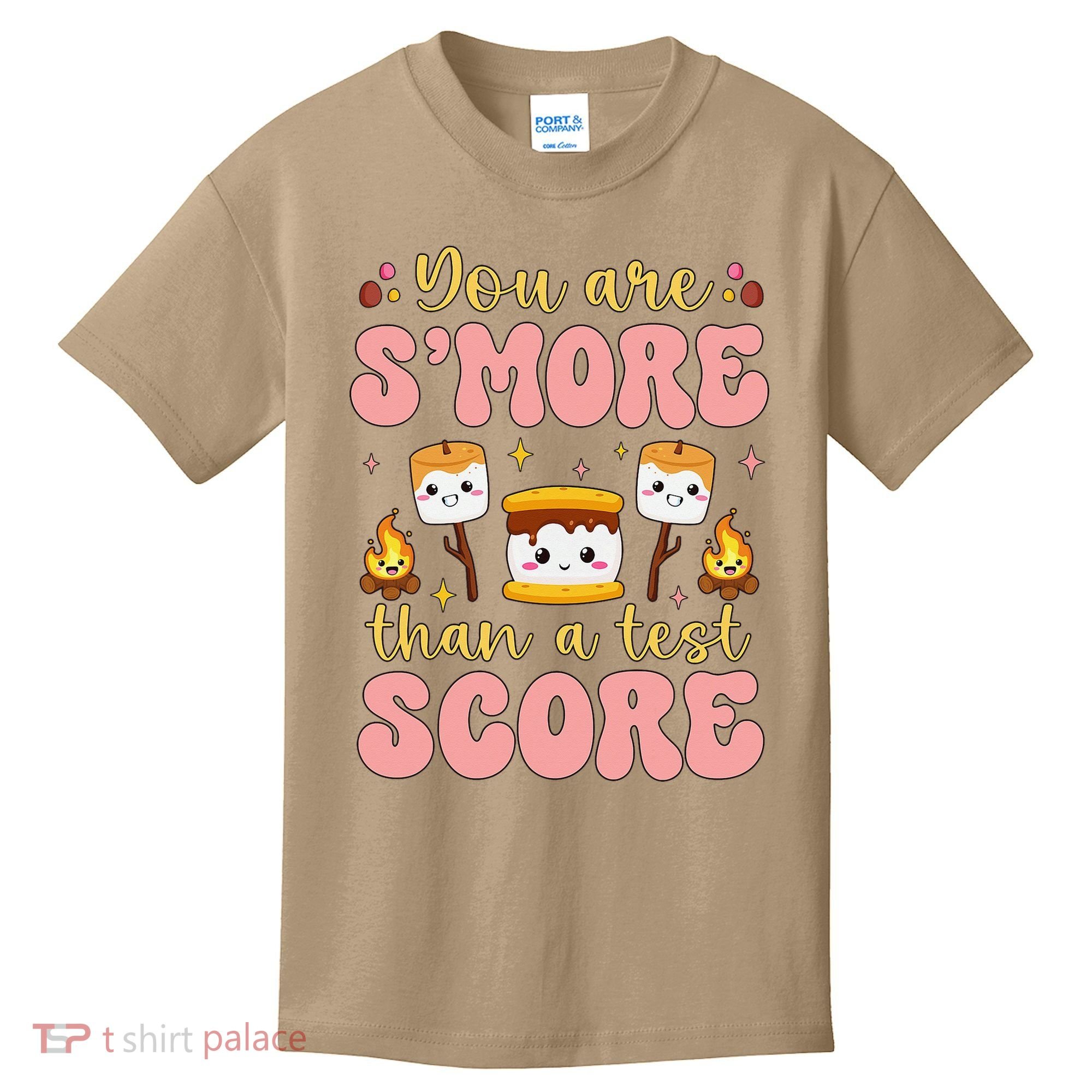 You Are Smore Than Ready For This Test Test Day Teacher 1 Gift Kids T-Shirt