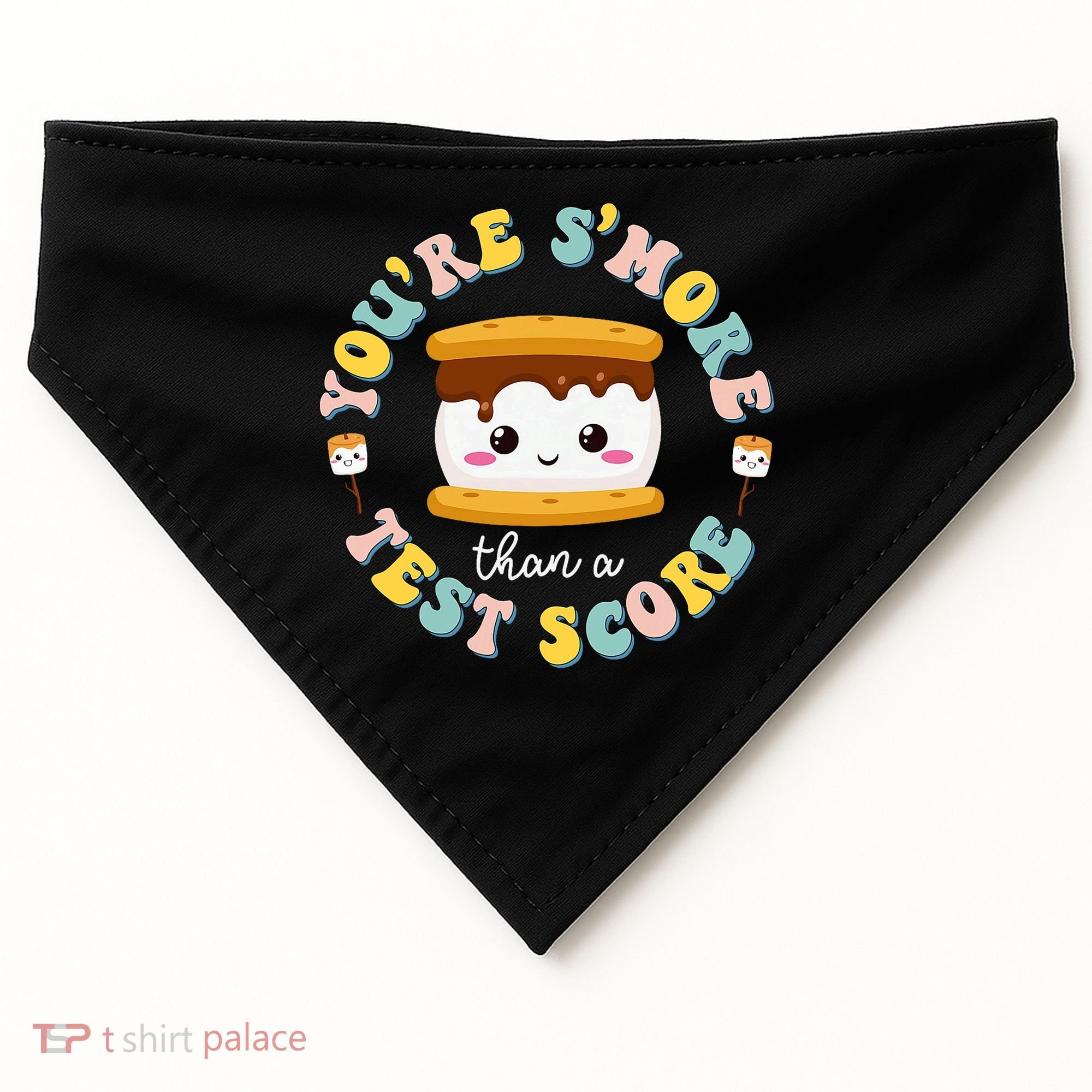 You Are S'more Than Ready For This Test Test Day Teacher USA-Made Doggie Bandana