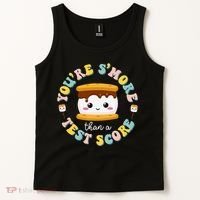 You Are S'more Than Ready For This Test Test Day Teacher Tank Top thumb 2
