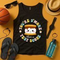 You Are S'more Than Ready For This Test Test Day Teacher Tank Top thumb 4