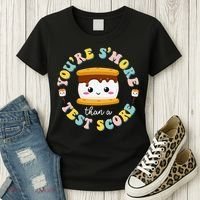 You Are S'more Than Ready For This Test Test Day Teacher Women's T-Shirt thumb 3