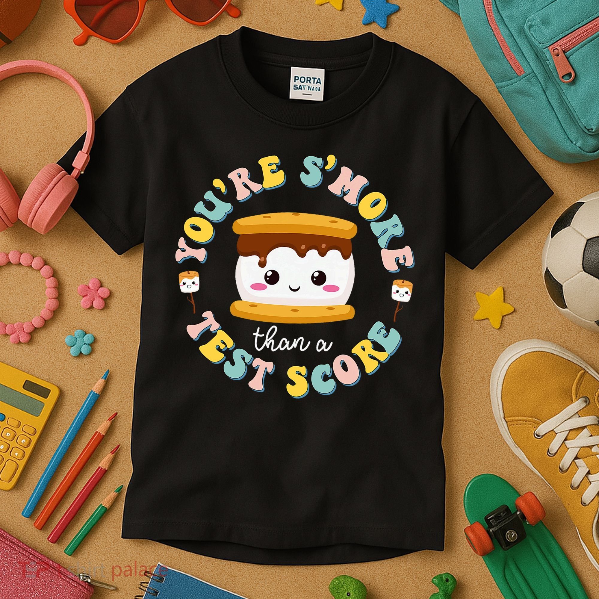 You Are S'more Than Ready For This Test Test Day Teacher Kids T-Shirt