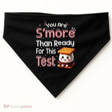 You Are Smore Than Ready For This Test Testing Day Teacher USA-Made Doggie Bandana