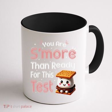 You Are Smore Than Ready For This Test Testing Day Teacher Coffee Mug back