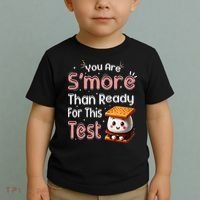 You Are Smore Than Ready For This Test Testing Day Teacher Toddler T-Shirt thumb 2