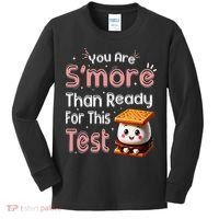 You Are Smore Than Ready For This Test Testing Day Teacher Kids Long Sleeve Shirt thumb 0