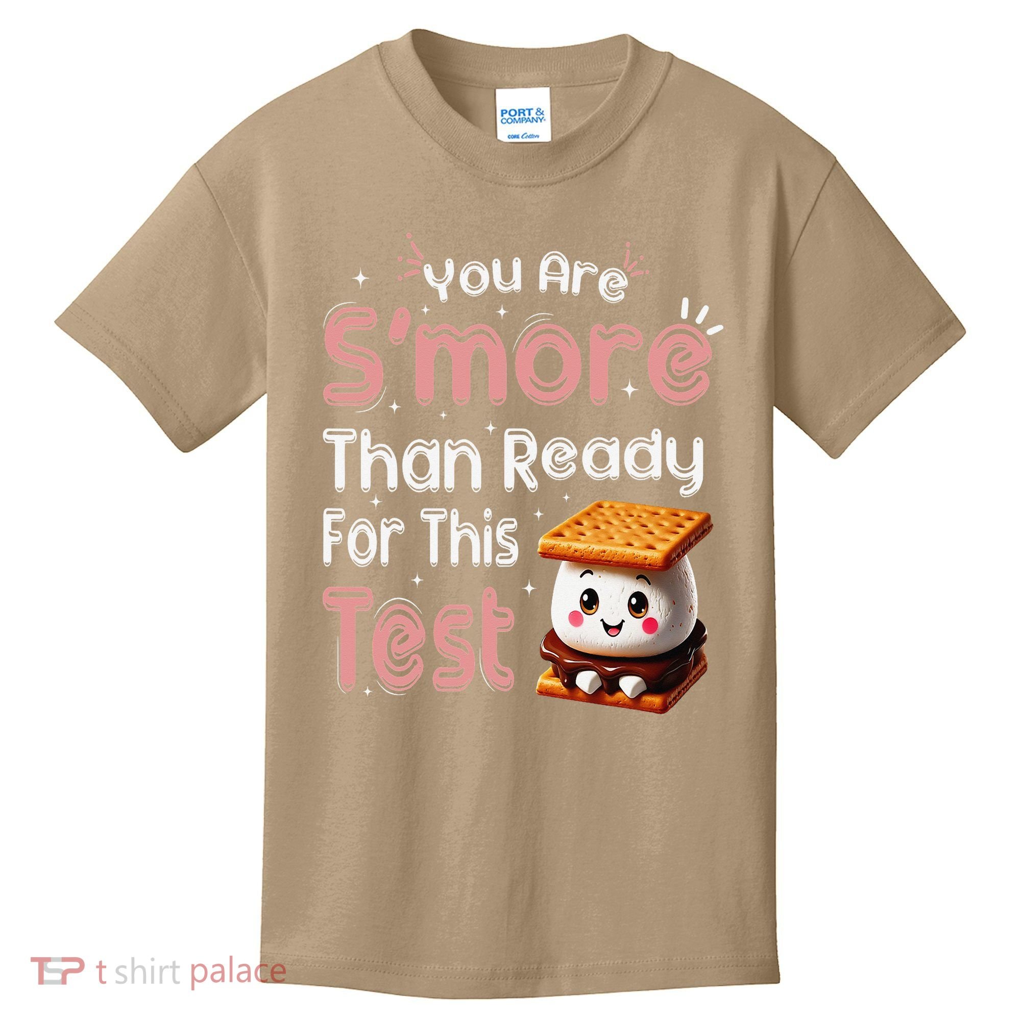 You Are Smore Than Ready For This Test Testing Day Teacher Kids T-Shirt