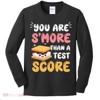 You Are Smore Than A Test Score State Test Day Teacher Kids Long Sleeve Shirt thumb 0