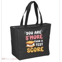 You Are Smore Than A Test Score State Test Day Teacher Tote Bag thumb 2