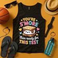 You Are Smore Than Ready For This Test Test Day Teacher Tank Top thumb 4