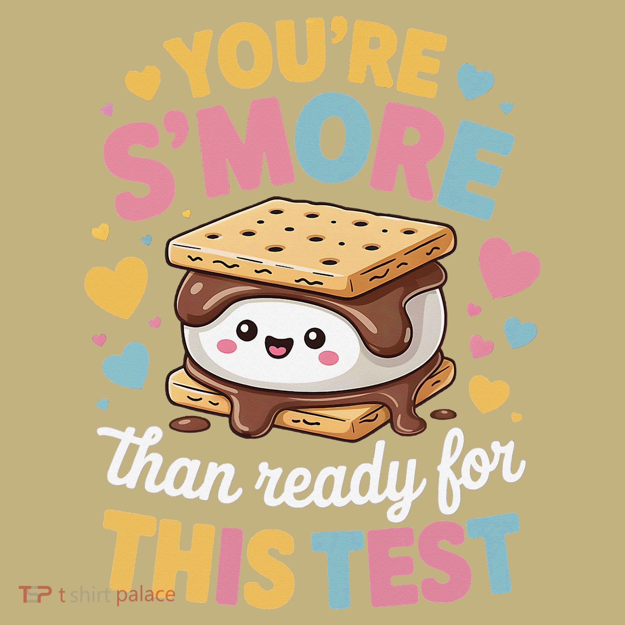 You Are Smore Than Ready For This Test Test Day Teacher T-Shirt