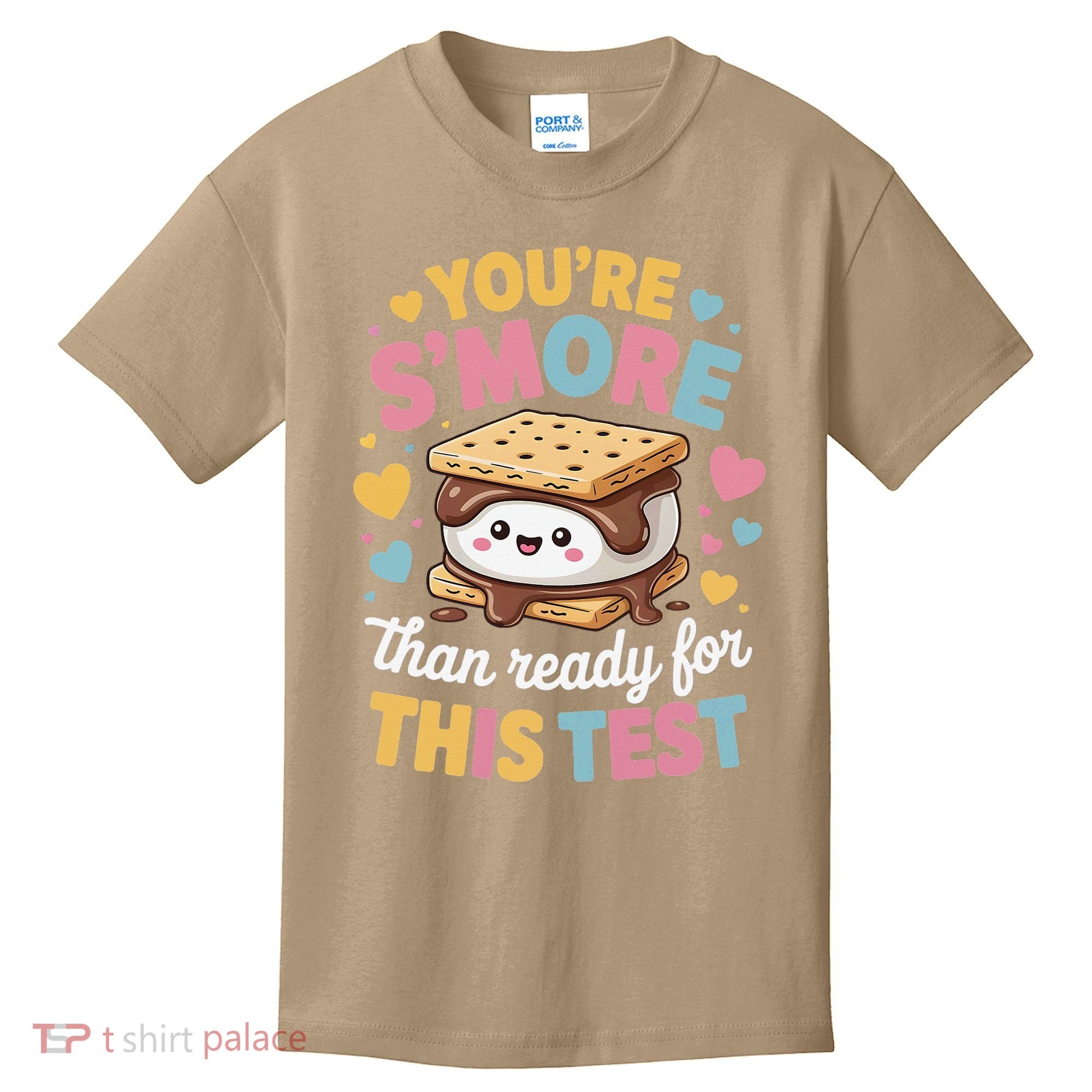 You Are Smore Than Ready For This Test Test Day Teacher Kids T-Shirt