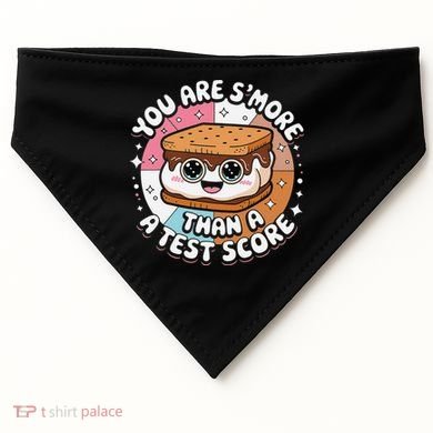 You Are Smore Than Ready For This Test Test Day Teacher USA-Made Doggie Bandana
