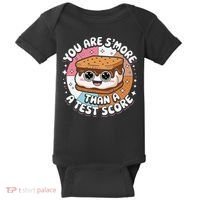 You Are Smore Than Ready For This Test Test Day Teacher Baby Bodysuit thumb 0