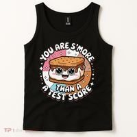 You Are Smore Than Ready For This Test Test Day Teacher Tank Top thumb 2
